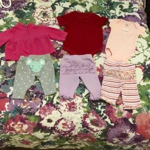 Newborn 6 pieces